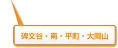 碑文谷・南・平町・大岡山